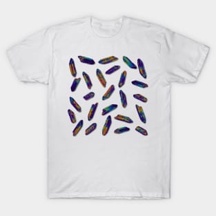 Dark iridescent crystals T-Shirt